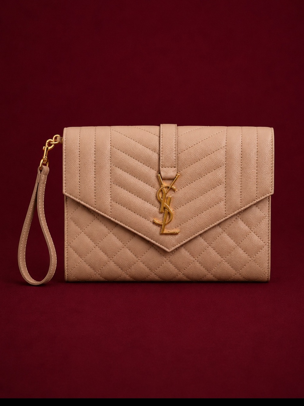 🔥Yves Saint Laurent Leather Clutch